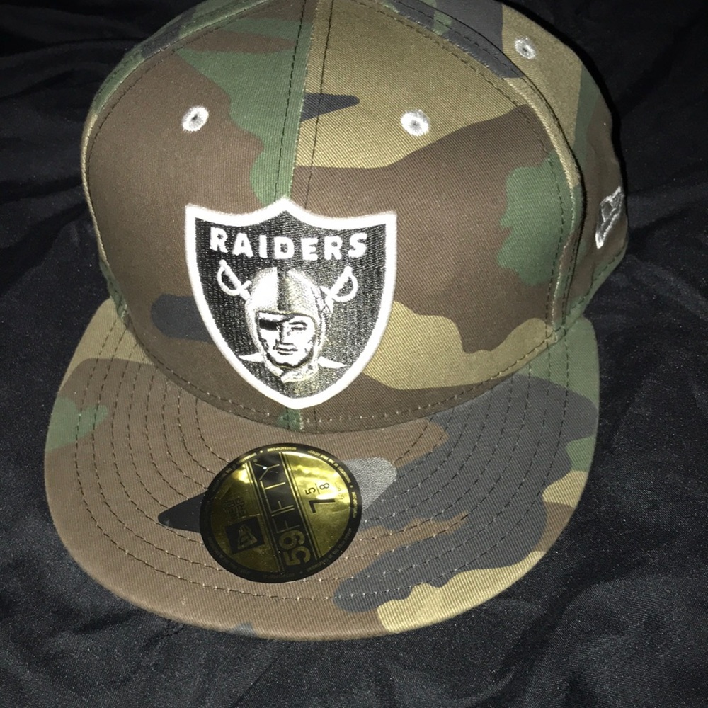 Raiders fitted hat